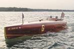 Bouwtekening Houten Klassieke speedboot, Nieuw, Verzenden