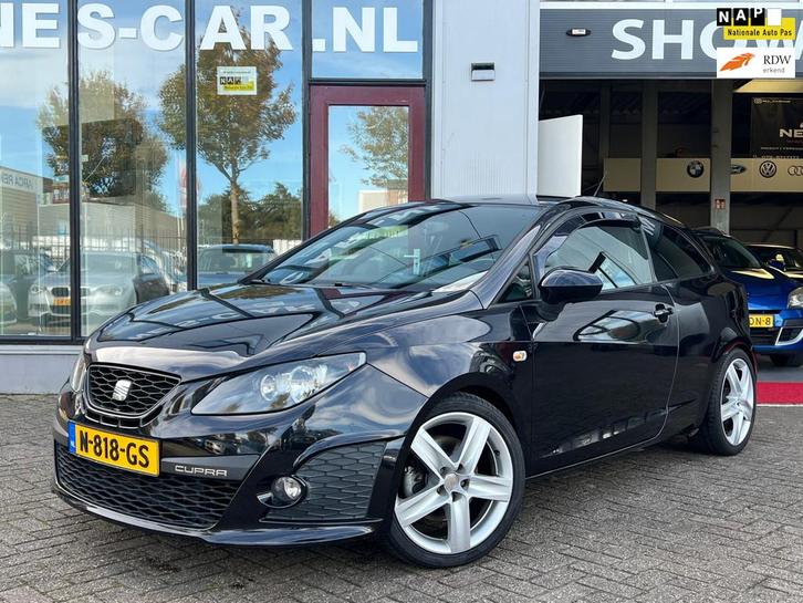 Seat Ibiza SC 1.4 TSI Cupra 180 PK Automaat! Carplay, Cruise, Auto's, Seat, Bedrijf, Te koop, Ibiza, ABS, Airbags, Airconditioning