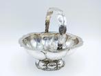 Zilveren mand van brandewijnkom T. Brongers, Winschoten 1750, Antiek en Kunst, Antiek | Goud en Zilver, Verzenden, Zilver