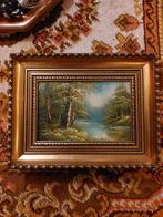 Olieverf schilderij, landschap, Antiek en Kunst, Ophalen of Verzenden