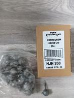 Fox Rage 25 x Stuks Cork Screw round jigheads 30g, Watersport en Boten, Verzenden, Nieuw