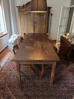 Massief houten antieke kloostertafel, Antiek en Kunst, Antiek | Meubels | Tafels, Ophalen