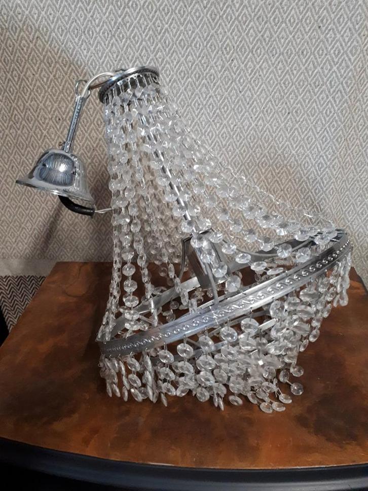 Kroonluchter Klassieke stijl Massive, Huis en Inrichting, Lampen | Plafondlampen, Gebruikt, Kunststof, Metaal, Ophalen of Verzenden