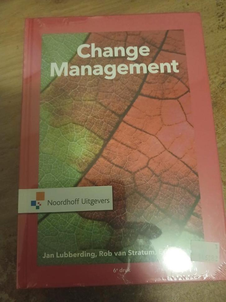 Change Management - Jan Lubberding, Rob van Stratum, Boeken, Studieboeken en Cursussen, Zo goed als nieuw, HBO, Beta, Ophalen of Verzenden