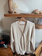 Samsoe Samsoe Jess Cardigan oversized, Beige, Maat 46/48 (XL) of groter, Ophalen of Verzenden, Zo goed als nieuw