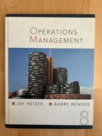 Operations Management van Jay Heizer, Ophalen, Beta, Zo goed als nieuw, HBO