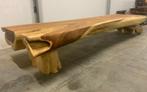 suar boomstam tafel 500x120 uniek, Huis en Inrichting, Tafels | Eettafels, Ophalen, 100 tot 150 cm, Teakhout, Vijf personen of meer