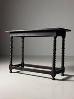 Spaanse tafel 18e eeuw antiek, Huis en Inrichting, Tafels | Sidetables, Ophalen, Zo goed als nieuw, 25 tot 50 cm, Rechthoekig
