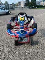 Birel Art 60cc TM kart + regenbanden set en losse onderdelen, Sport en Fitness, Karting, Ophalen, Gebruikt, Kart