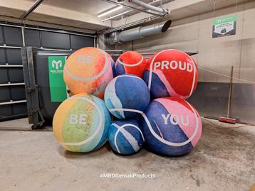 Be Proud Be You Color Tennisballs beschikbaar voor biedingen