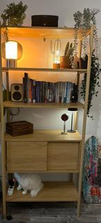 HoutenWandrek  Lindved Jysk - Nieuwstaat!, Met deur(en), Scandinavisch, Zo goed als nieuw, 150 tot 200 cm