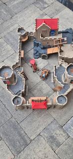 playmobil mega ridder kasteel., Ophalen of Verzenden, Gebruikt
