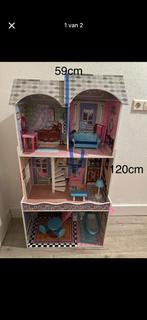 Poppen/barbiehuis kidskraft, Kinderen en Baby's, Speelgoed | Poppenhuizen, Ophalen of Verzenden, Zo goed als nieuw, Toebehoren