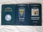 3 Boeken Glerum Antiek - Glas en Aardewerk / Porselein, Ophalen of Verzenden