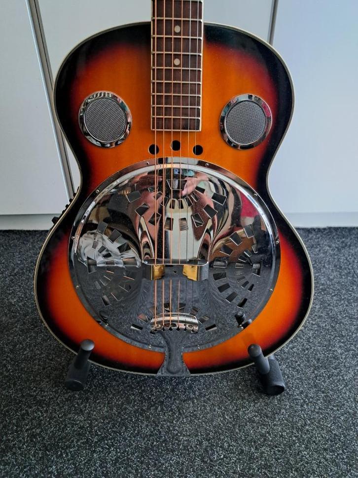 Te koop Fazley Resonator, Muziek en Instrumenten, Snaarinstrumenten | Gitaren | Akoestisch, Zo goed als nieuw, Resonator- of Dobrogitaar
