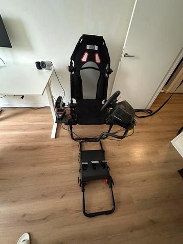 Racestuur, Shifter & Simulator Cockpit - Zo goed als nieuw! beschikbaar voor biedingen