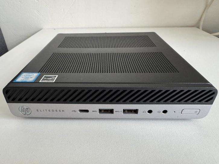 HP EliteDesk 800 G4 mini PC | i5 8th gen | 8GB | 256GB | W11, Computers en Software, Desktop Pc's, 3 tot 4 Ghz, SSD, Ophalen of Verzenden