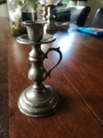 Tinnen kandelaar, Antiek en Kunst, Ophalen, Overige materialen
