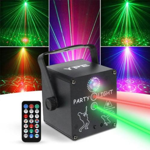 discoverlichting huren, Muziek en Instrumenten, Licht en Laser, Zo goed als nieuw, Laser, Geluidgestuurd, Kleur, Stroboscoopeffect