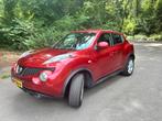 Nissan Juke 1.6 Acenta Eco 117pk 2012 Rood, Euro 5, Stof, 1250 kg, Zwart