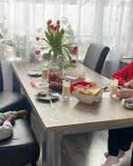 Eetkamer tafel, Huis en Inrichting, Tafels | Eettafels, 200 cm of meer, Zo goed als nieuw, Rechthoekig, 50 tot 100 cm