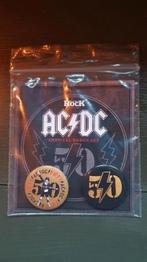 AC/DC button set 50 years Official Badge Set acdc, Verzamelen, Ophalen of Verzenden, Nieuw
