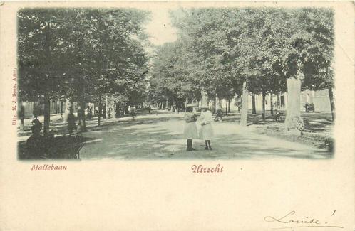 (701-137-025) Utrecht Maliebaan, Verzamelen, Ansichtkaarten | Nederland, Utrecht, Verzenden