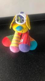 Lamaze puppy hond voor aan buggy of box (z.g.a.n.), Ophalen of Verzenden, Zo goed als nieuw, Rammelaar, Met geluid