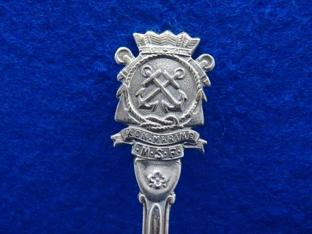 Lepeltje: MSF Koninklijke Marine, Antiek en Kunst, Antiek | Bestek, Verzenden