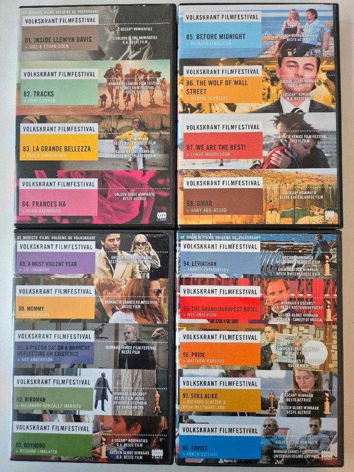 A-Film - Volkskrant 81 t/m 98 - 16-Disc, Cd's en Dvd's, Dvd's | Filmhuis, Zo goed als nieuw, Overige gebieden, Boxset, Vanaf 16 jaar