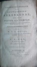 boek P. v. Campen, Grondbeg. der bouwk. rekenkunde 1826, Ophalen of Verzenden