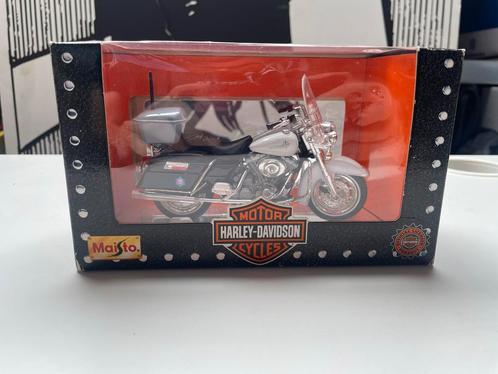 Maisto Harley Davidson Arkansas State Police 1:18, Hobby en Vrije tijd, Modelauto's | 1:18, Nieuw, Motor, Maisto, Ophalen of Verzenden