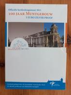 100 jaar Muntgebouw 5 euro zilver proof, Postzegels en Munten, Munten | Nederland, Ophalen of Verzenden, Koningin Beatrix, Euro's