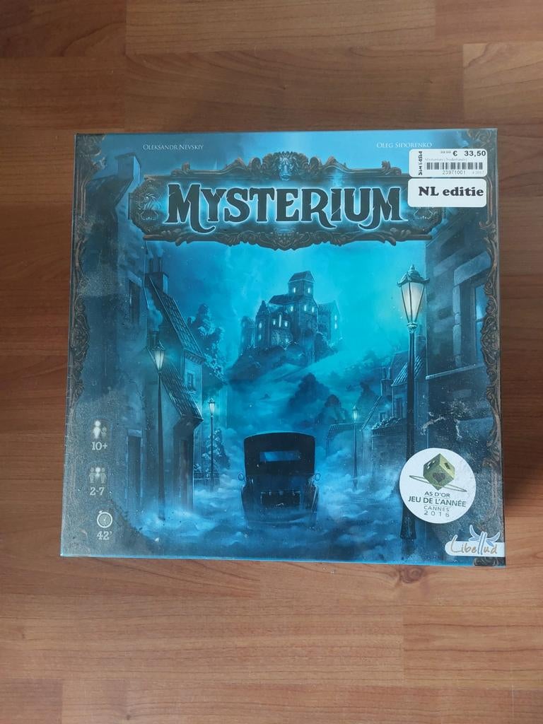 Mysterium Bordspel - NL Editie, Vijf spelers of meer, Ophalen of Verzenden, Zo goed als nieuw, Libellud