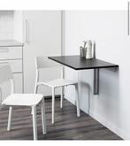Inklaptafel IKEA - Zwart, Ophalen of Verzenden, Gebruikt