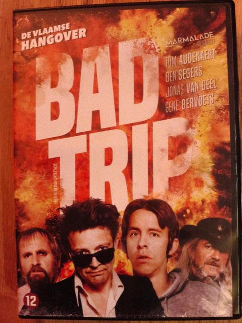 Bad Trip op dvd, Vlaamse film., Cd's en Dvd's, Dvd's | Nederlandstalig, Zo goed als nieuw, Film, Overige genres, Vanaf 12 jaar