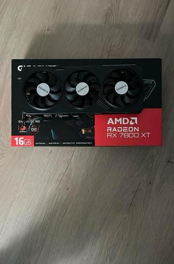GIGABYTE Radeon RX 7800 XT OC – 16GB GDDR6 - Garantie beschikbaar voor biedingen