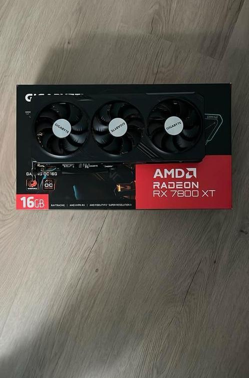 GIGABYTE Radeon RX 7800 XT OC – 16GB GDDR6 - Garantie, Computers en Software, Videokaarten, Nieuw, AMD, PCI-Express 4.0, GDDR6