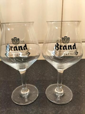 6 Brand Bierglazen beschikbaar voor biedingen
