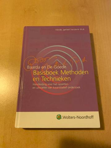 D.B. Baarda - Basisboek Methoden en technieken beschikbaar voor biedingen