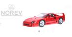 Norev 1/12 Ferrari F40 rood, Ophalen of Verzenden, Zo goed als nieuw, 1:9 t/m 1:12, Auto