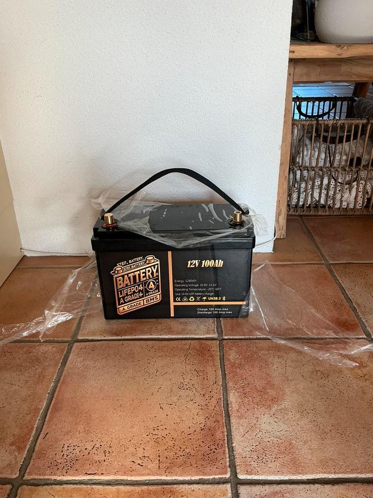 Gecertificeerd 12V 109Ah Lithium Accu Smart BMS en Bluetooth, Auto-onderdelen, Accu's en Toebehoren, Smart, Nieuw, Ophalen of Verzenden