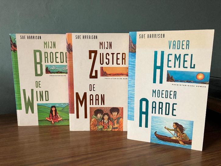 Sue Harrison - Ivory Carver Trilogie, Boeken, Romans, Gelezen, Ophalen of Verzenden