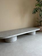MAHIGAN SALONTAFEL - 190 X 60 CM - BEIGE, Ophalen, Overige materialen, Scandinavisch, 50 tot 100 cm