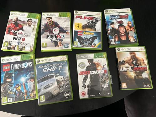 XBOX 360 GAMES 17 stuks, Spelcomputers en Games, Games | Xbox 360, Zo goed als nieuw, Sport, 3 spelers of meer, Vanaf 3 jaar, Ophalen of Verzenden