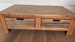 Salontafel met veel opbergruimte, Huis en Inrichting, Tafels | Salontafels, Ophalen, 100 tot 150 cm, 50 tot 100 cm, Zo goed als nieuw