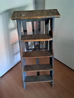 Retro houten trap, Antiek en Kunst, Curiosa en Brocante, Ophalen of Verzenden