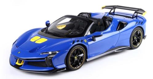 Ferrari SF90 XX Spider Azzurro Dino 1:12 BBR1221A BBR PRE-OR, Hobby en Vrije tijd, Modelauto's | 1:18, Nieuw, Auto, Overige merken