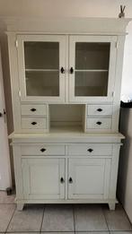 Witte buffetkast, Huis en Inrichting, Kasten | Buffetkasten, Ophalen, Gebruikt, 100 tot 150 cm, 200 cm of meer