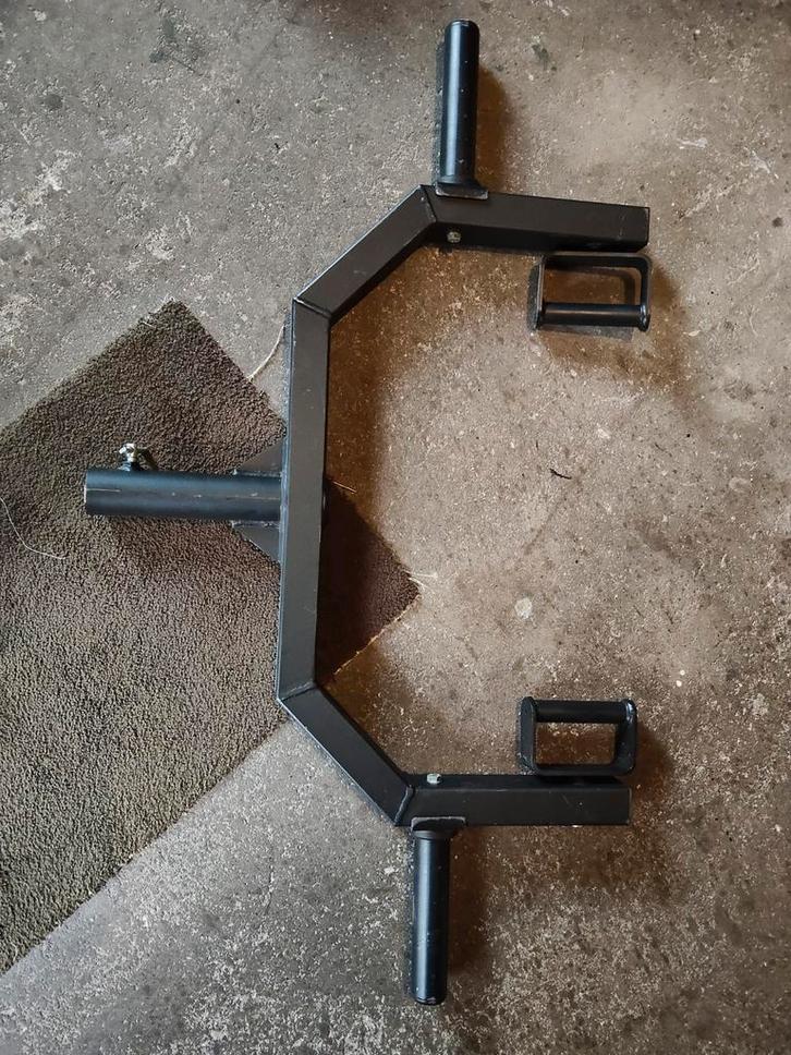 Hex Bar / Trap Bar voor Halterstang, Sport en Fitness, Fitnessmaterialen, Zo goed als nieuw, Halterstangen, Benen, Rug, Ophalen